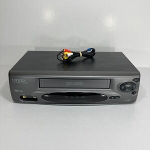 Citizen VCR VHS Video Cassette Recorder JVHS3987B No Remote - TESTED & WORKING